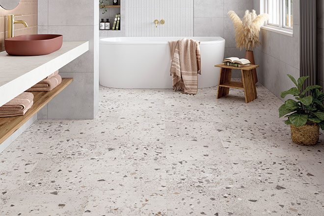 Amtico Spacia: Elemental Terrazzo Amalfi